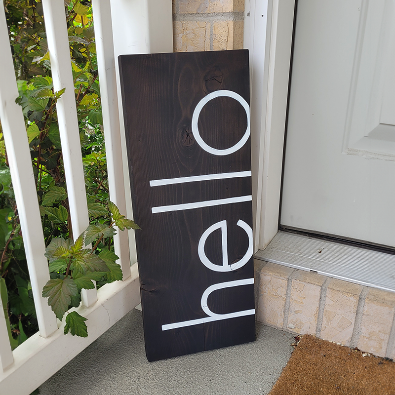 hello sign