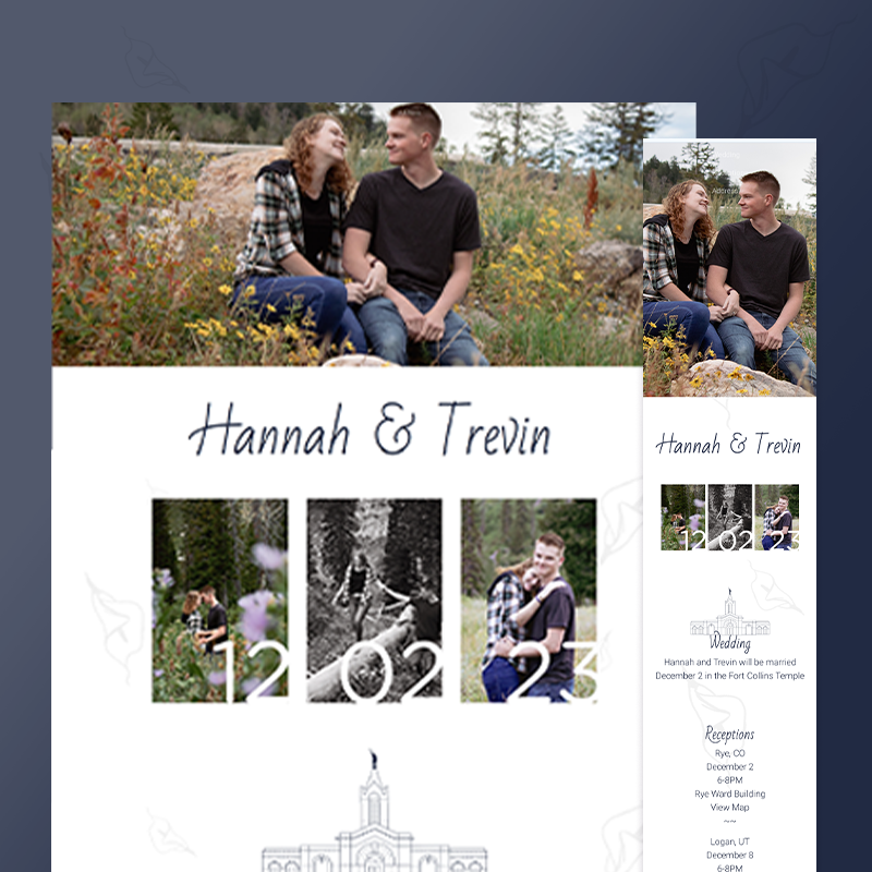 wedding website